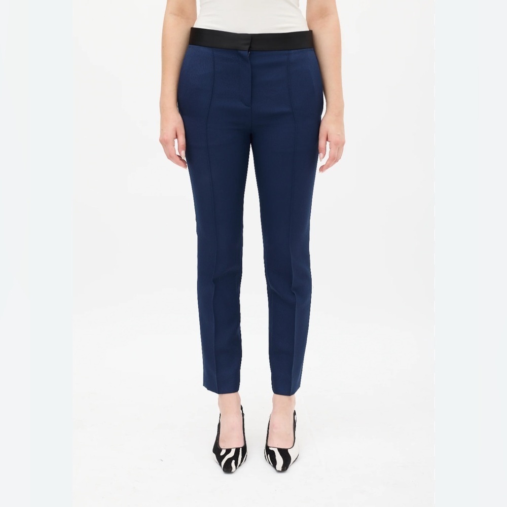 Celine fancy luxury silk / wool blend pants size 36 or us 4 / small